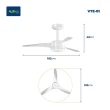 Ventilador deTeto Mondial Branco 3 Velocidades VTE-01 127V